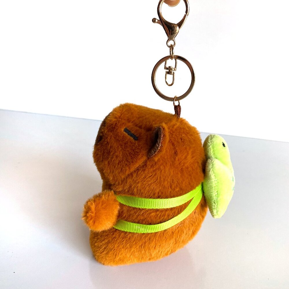 Capybara Plushie Keychains Purse Charms - Picture 3 of 6